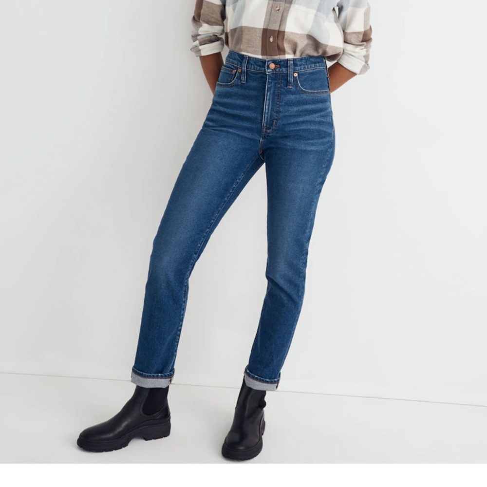 Madewell The High-Rise Slim Boyjean